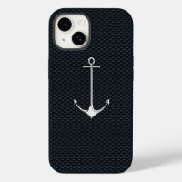 Chrome Anchor on Honeycombs Nautical Lifestyle