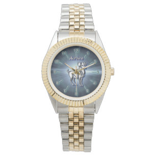 Chrome Aries Watch