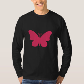 chrome Butterfly in red T-Shirt