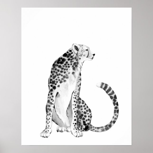 Chrome Cheetah Poster (Front)