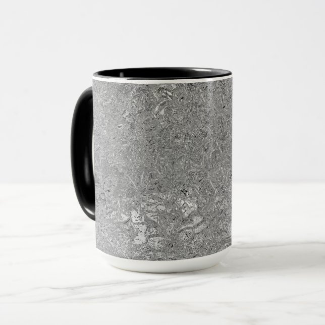Chrome Coloured Orchids, Mug (Front Left)