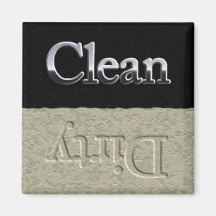 Chrome/Crud dishwasher magnet