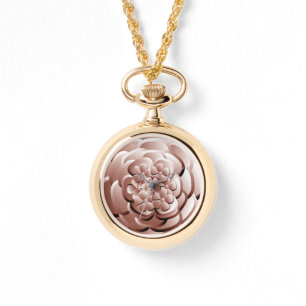 Chrome Flowers - Copper Watch