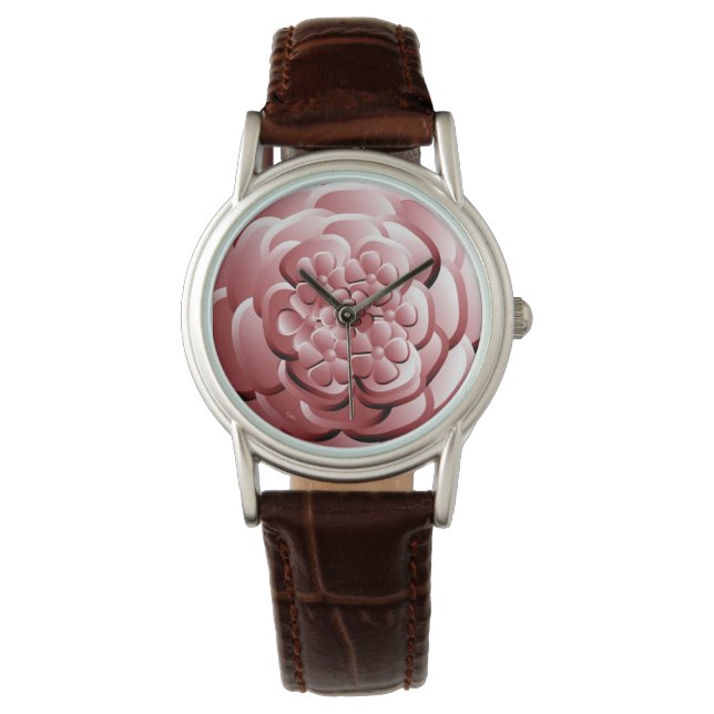 Chrome Flowers - Rubescent Watch (Front)