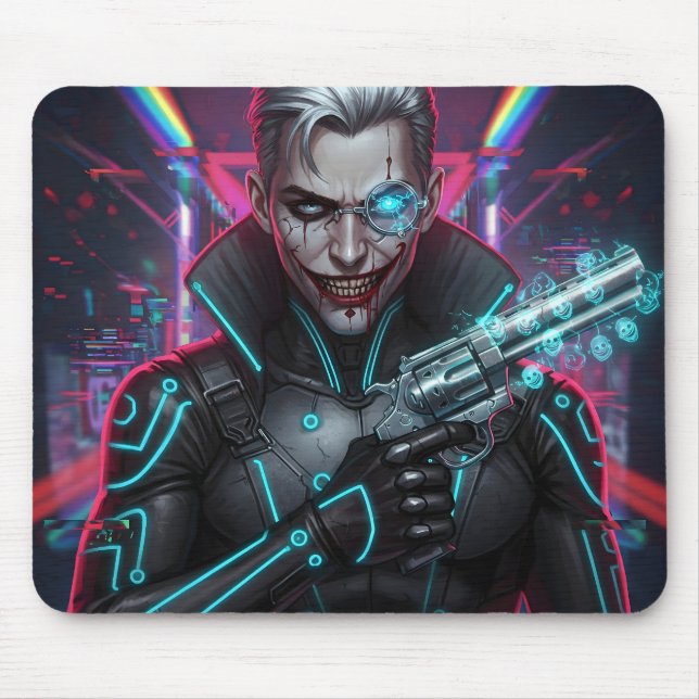 Chrome Harlequin  Mouse Pad (Front)