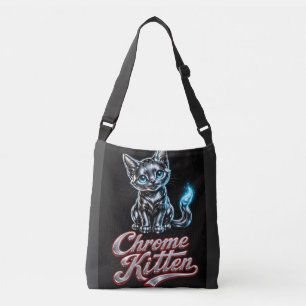 Chrome Kitten Cool Hoodie Crossbody Bag