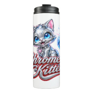 CHROME KITTEN Thermal Tumbler