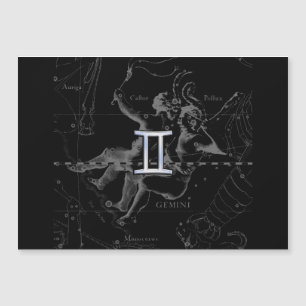 Chrome like Gemini Zodiac Sign on Hevelius