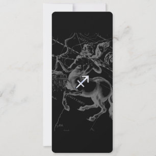 Chrome Like Sagittarius Zodiac Sign Hevelius Decor