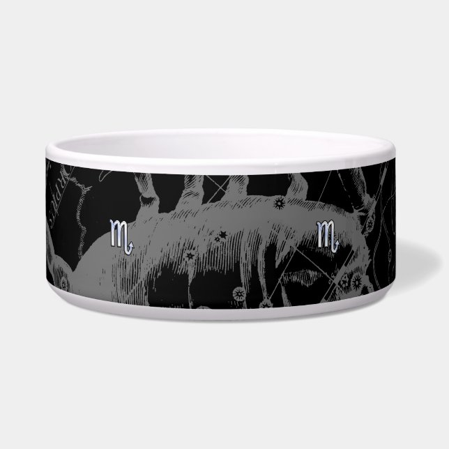 Chrome like Scorpio Zodiac Symbol on Hevelius (Front)