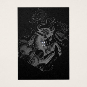 Chrome like Taurus Zodiac Sign on Hevelius