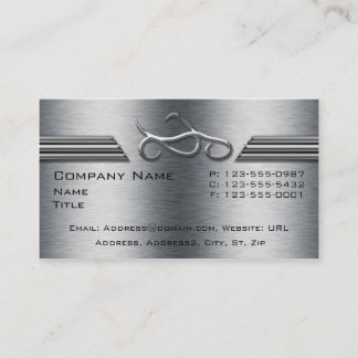 Chrome Motorcycle Business Cards