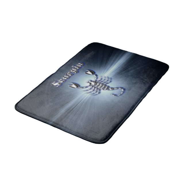 Chrome Scorpio Bath Mat (Angled)