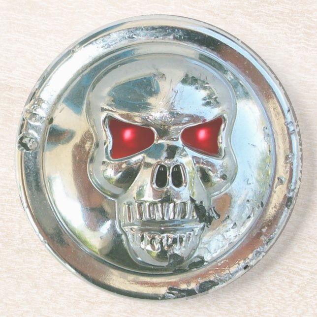 CHROME SKULL COASTER (Front)