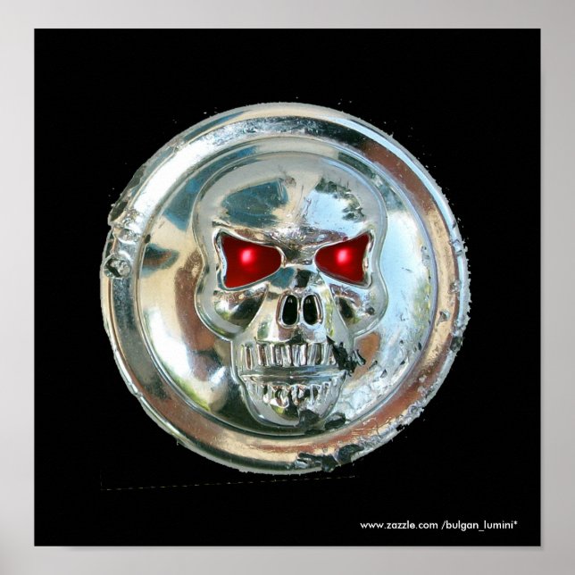CHROME SKULL POSTER (Front)