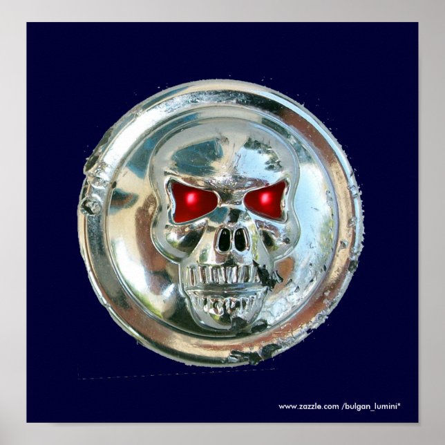 CHROME SKULL POSTER (Front)