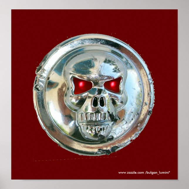 CHROME SKULL POSTER (Front)