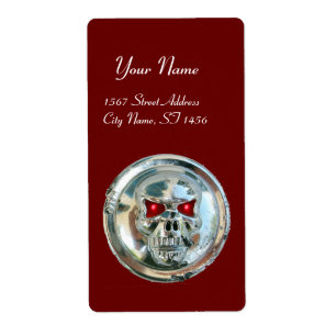 CHROME SKULL Red
