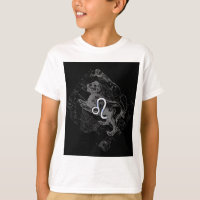 Chrome Style Leo Zodiac Sign on Hevelius