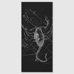 Chrome Style Scorpio Zodiac Sign on Hevelius