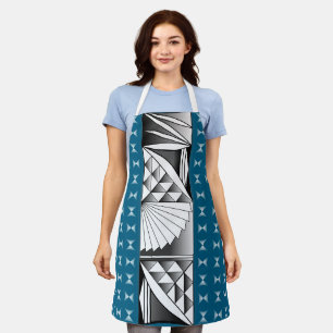 Chrome Sunrise on Sea Blue Apron