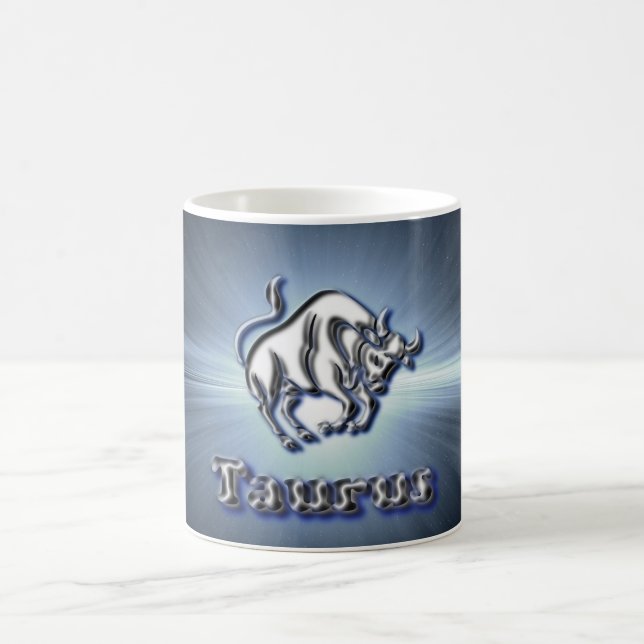 Chrome Taurus Coffee Mug (Center)