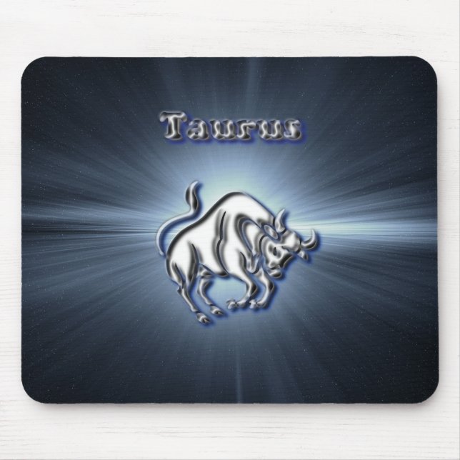 Chrome Taurus Mouse Pad (Front)
