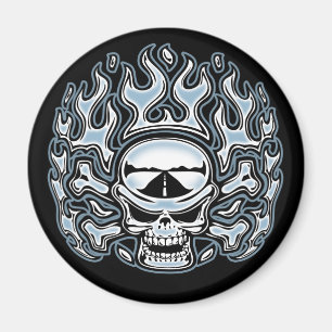 Chromeboy Crossbones Magnet
