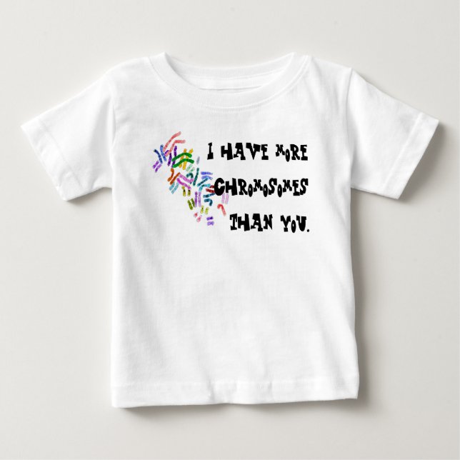 Chromosomes Baby T-Shirt (Front)