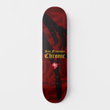 Chronic 49ers Colours Skateboard