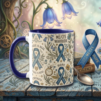 Chronic Fatigue ME/CFS Warrior Mug