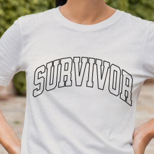 Chronic Illness Awareness, Cancer Survivor Tri-Blend Shirt