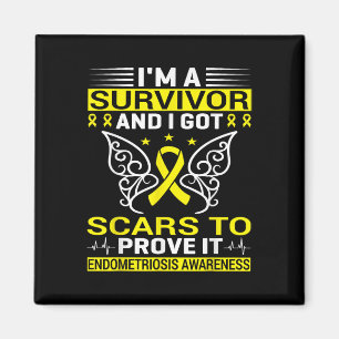 Chronic Illness Endo Warrior Endometriosis Awarene Magnet