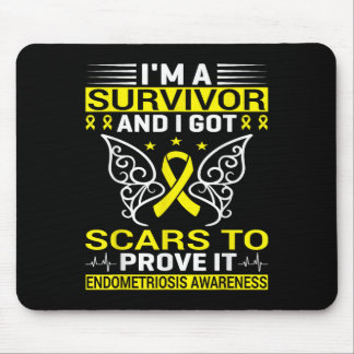 Chronic Illness Endo Warrior Endometriosis Awarene Mouse Pad