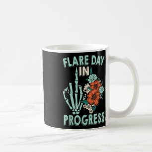 Chronic Illness Flare Day In Progress Spoonie Awar Coffee Mug