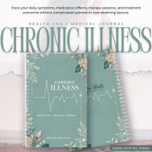 Chronic Illness Health Log/Medical Journal