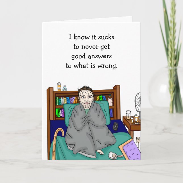 Chronic Illness Series | No Diagnosis Card (Front)