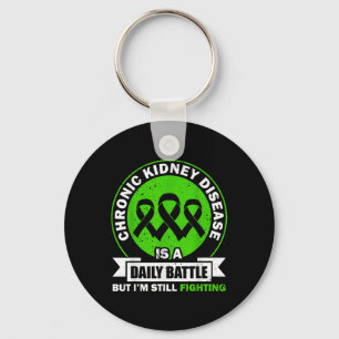 Chronic Kidney Disease Is A Daily Battle Ckd Aware Key Ring