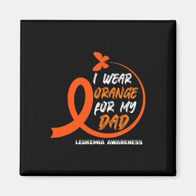 Chronic Leukaemia Her Fight Is My Fight Leukaemia  Magnet (Front)