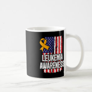 Chronic Leukemia Awareness Ribbon - Leukaemia Surv Coffee Mug
