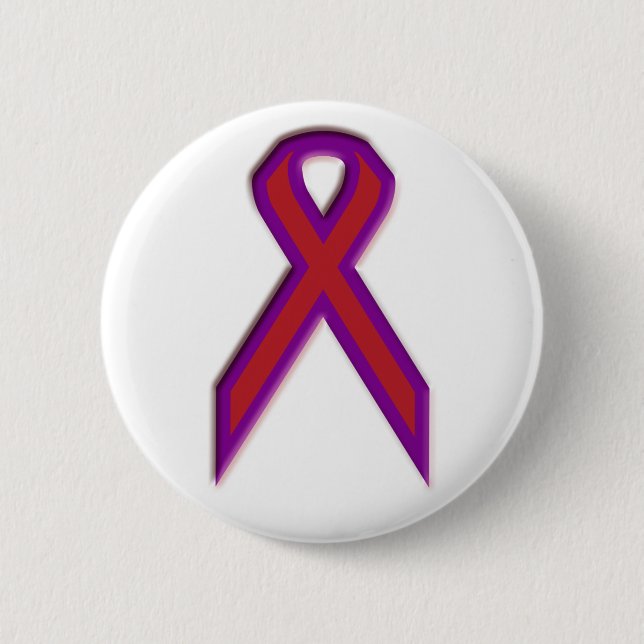 Chronic Migraine Awareness Ribbon - Pin (Front)