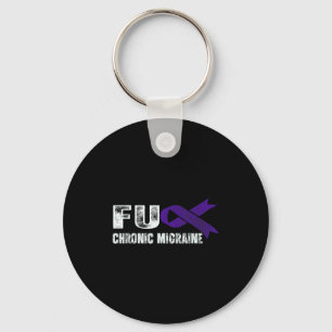 Chronic Migraine Awareness Suprt Chronic Migraine Key Ring