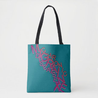 Chronic Migraine Disease - Word Scramble - Tote Bag