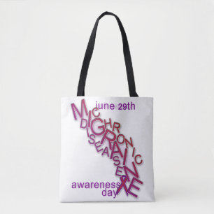 Chronic Migraine Disease - Word Scramble - Tote Bag
