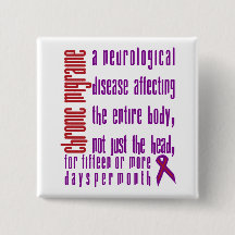 Chronic Migraine - Neurological Disease Button