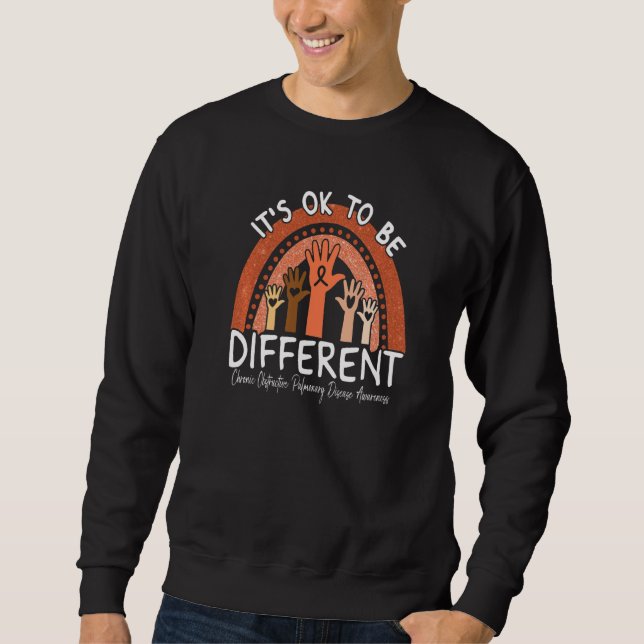 Chronic Obstructive Pulmonary Disease Awareness Or Sweatshirt (Front)