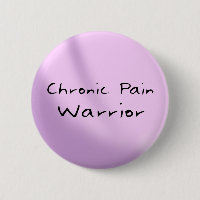 Chronic Pain Warrior Button