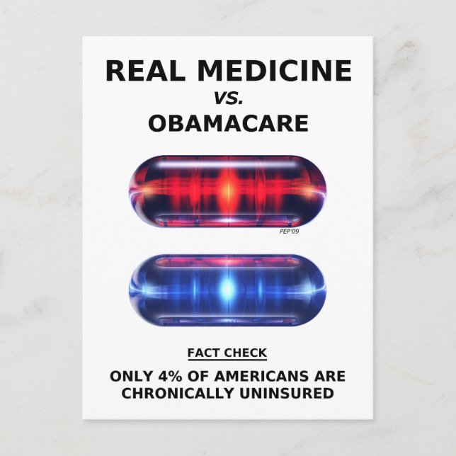 Chronically Uninsured Postcard (Front)