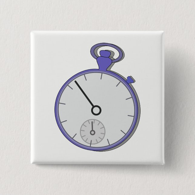 Chrono 15 Cm Square Badge (Front)