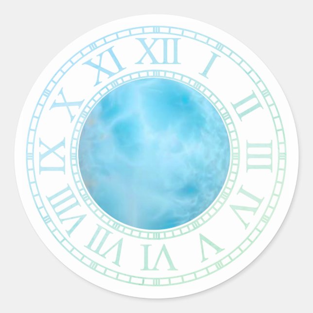 Chrono Mistica Sticker - Larimar (W)  (Front)